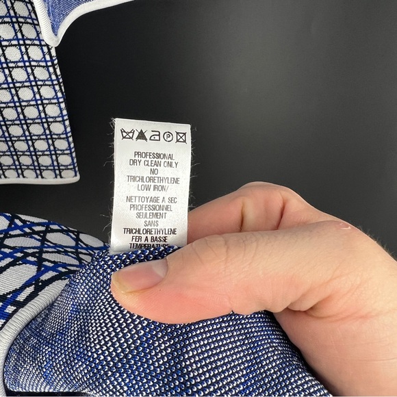 MATCHING SET - Zac Posen Knit Printed Jacket and Dress Set - Picture 14 of 17